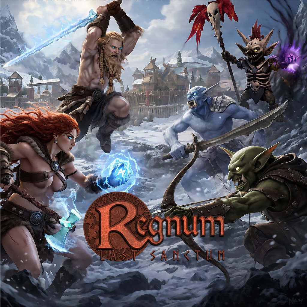 Regnum Last Sanctum Saga I Combat Wrath of the Goblins Mobile Wallpaper